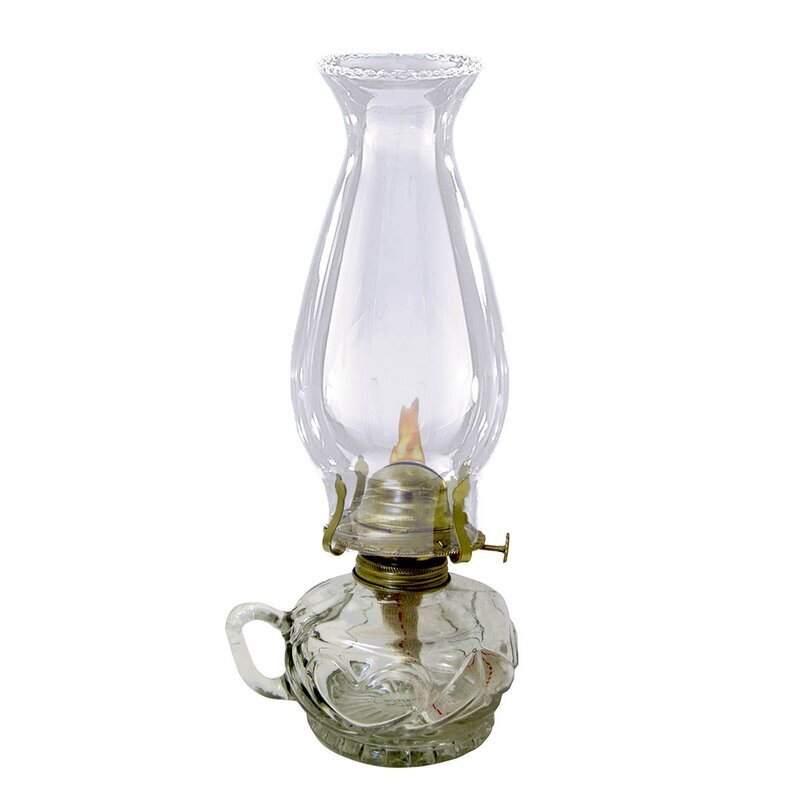 Old style oil lamp
