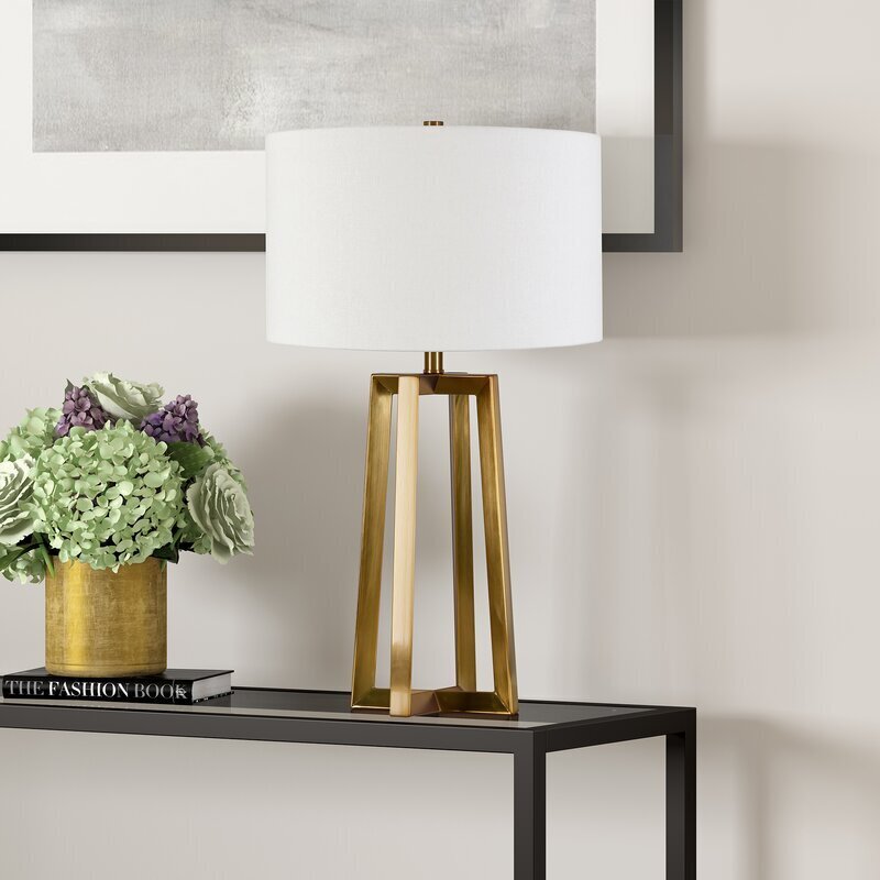 Open Framework Mid Century Modern Lamp