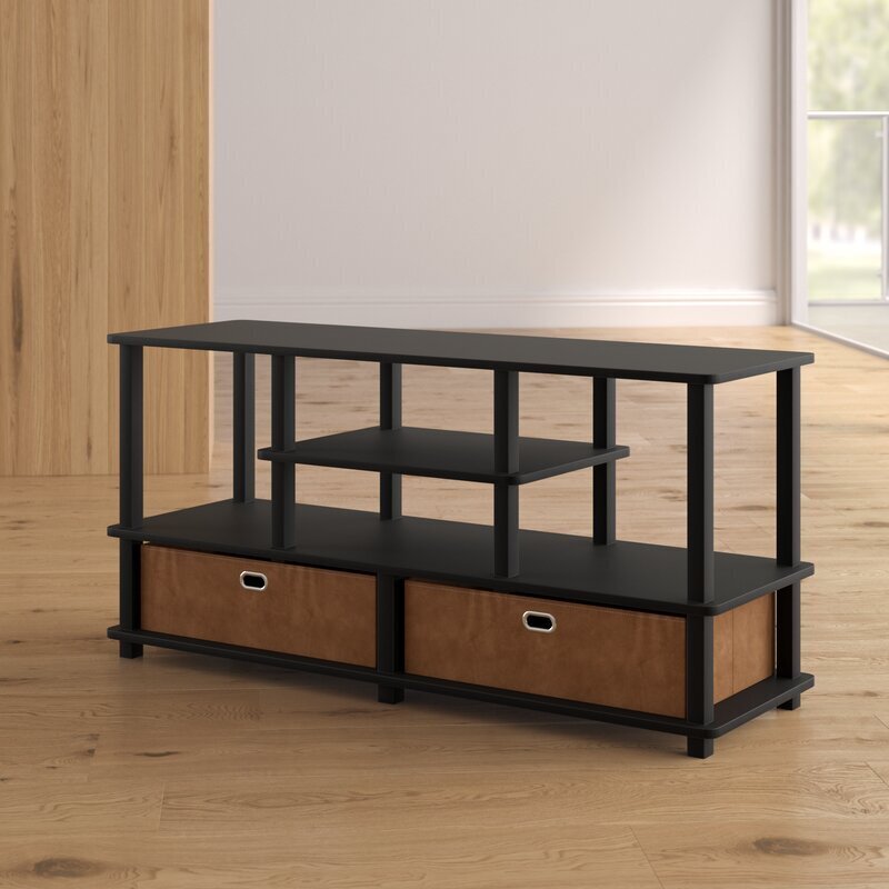 Open Shelf with Drawers
