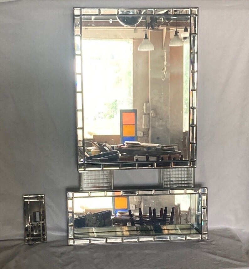 Open Vintage Bathroom Medicine Cabinet