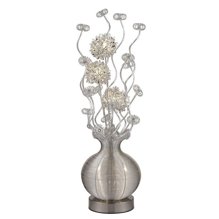Open Work Flower Floor Lamp