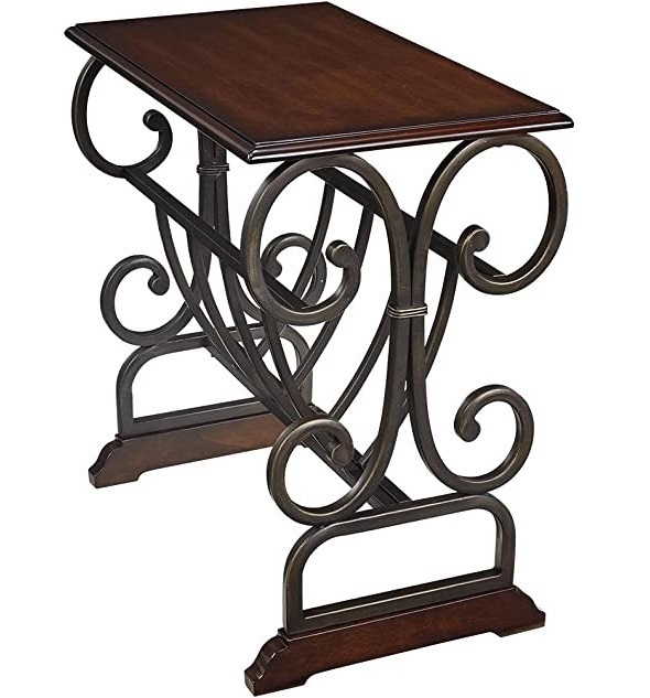 Ornate Magazine Side Table