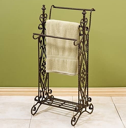 Wrought Iron Quilt Rack