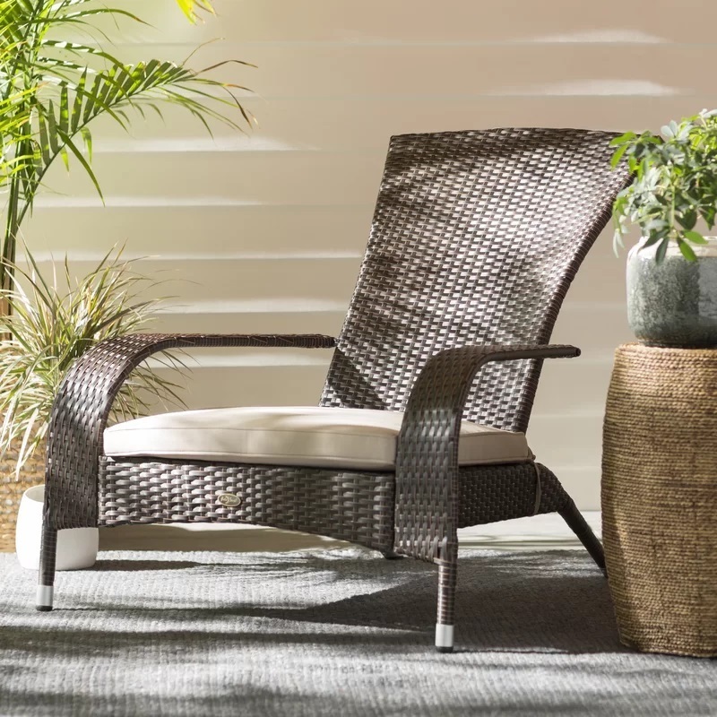 Outdoor Adirondack Wicker Chairs