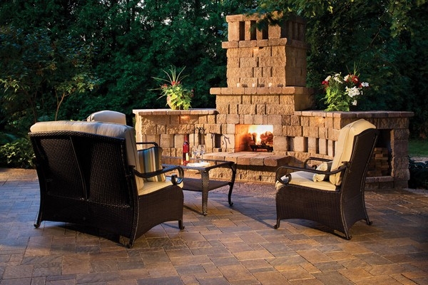 Outdoor Fireplace Diy