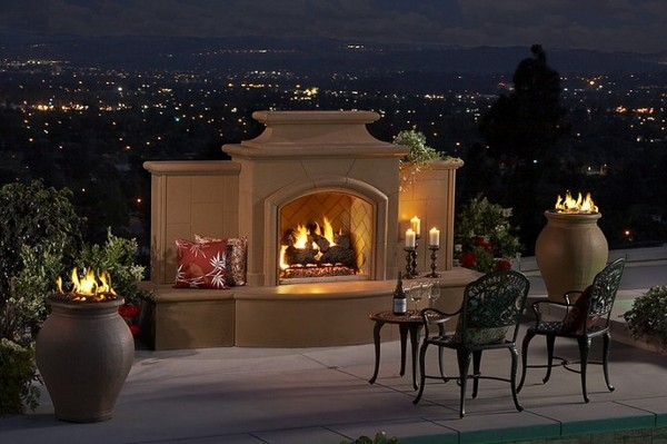 Outdoor Fireplace Screens