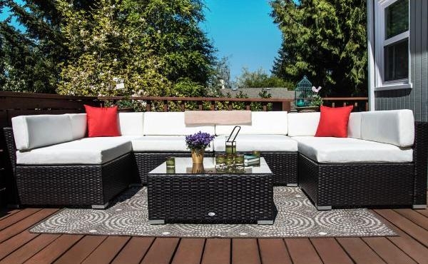 Outsunny Rattan Garden Furniture