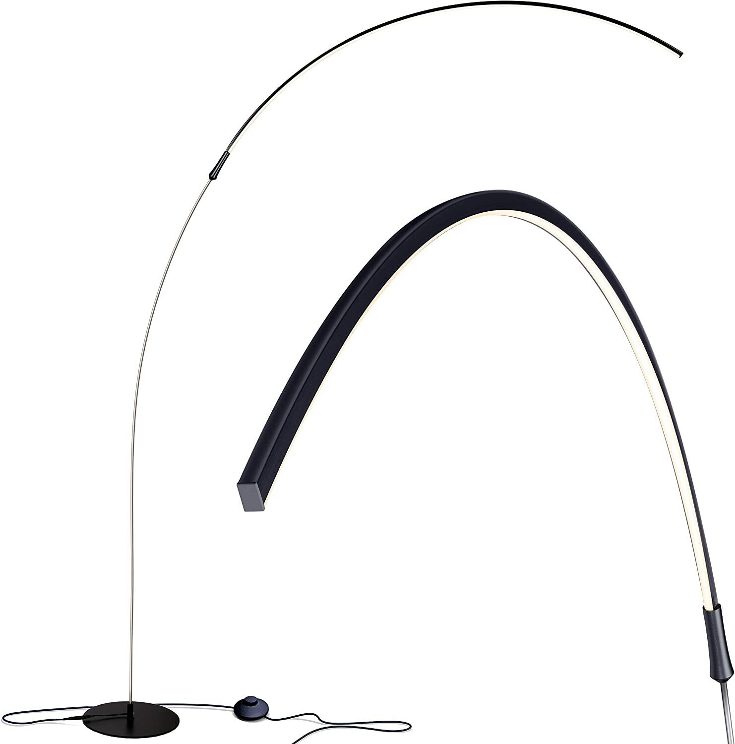 Over the Sofa Floor Lamp With Dimming Capabilities