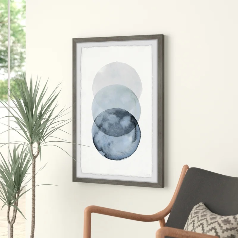 Overlapping Circle Art Design