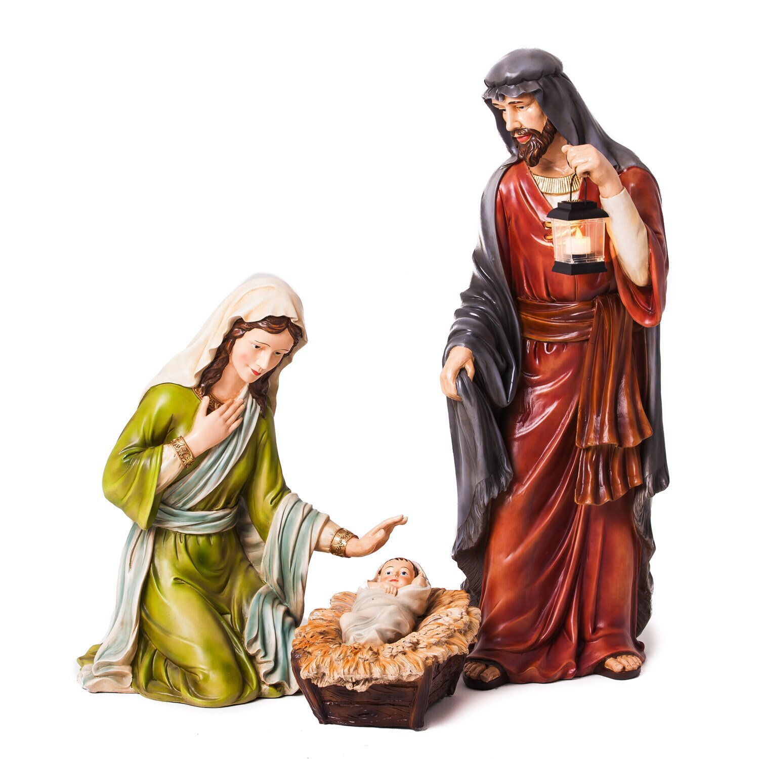 Oversized Nativity Scene