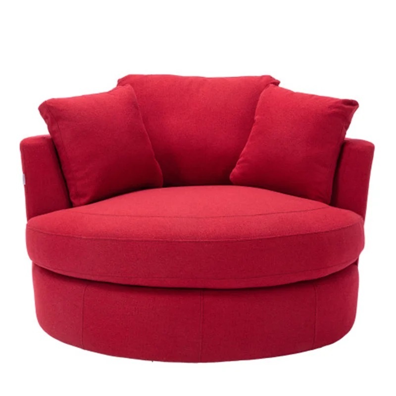 Red Swivel Chairs