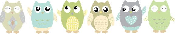Owl Fabric Wall Decal