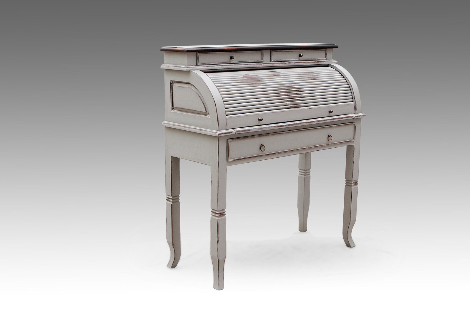 Painted Roll Top Desk