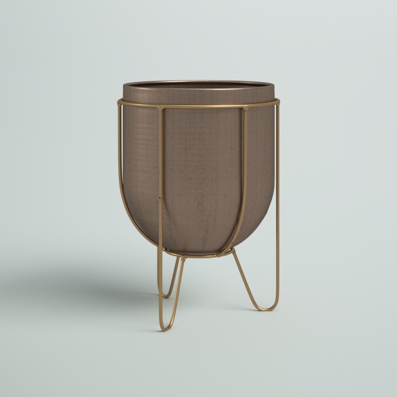 Pankey Metal Pot Planter