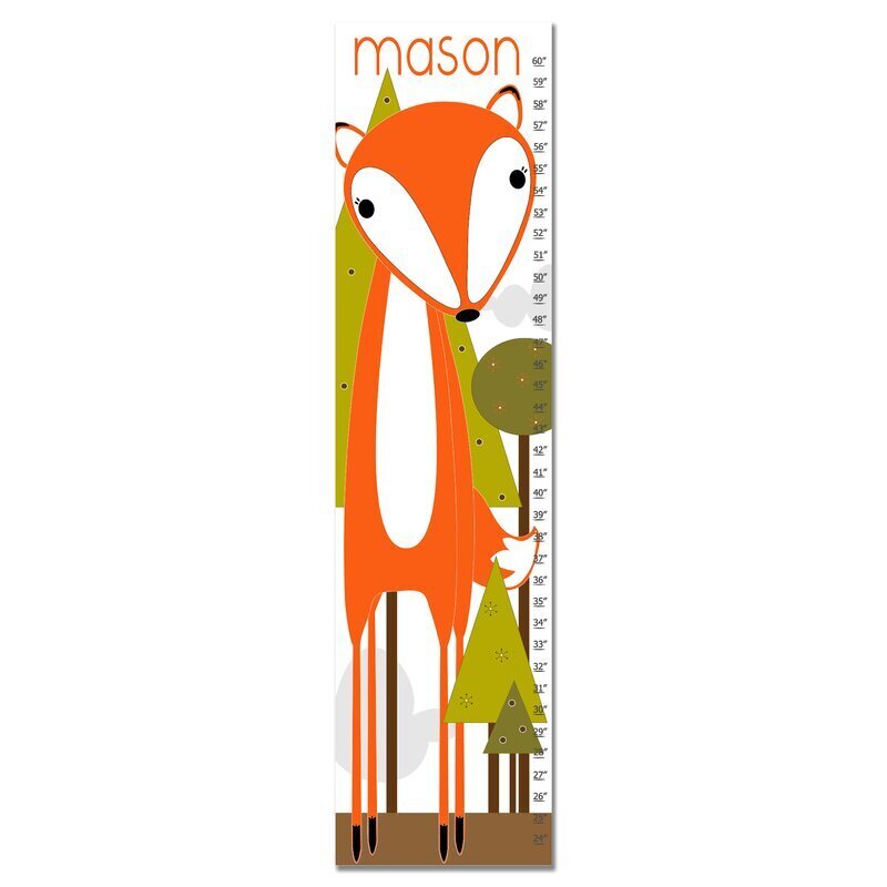 Personalized Hanging Growth Chart