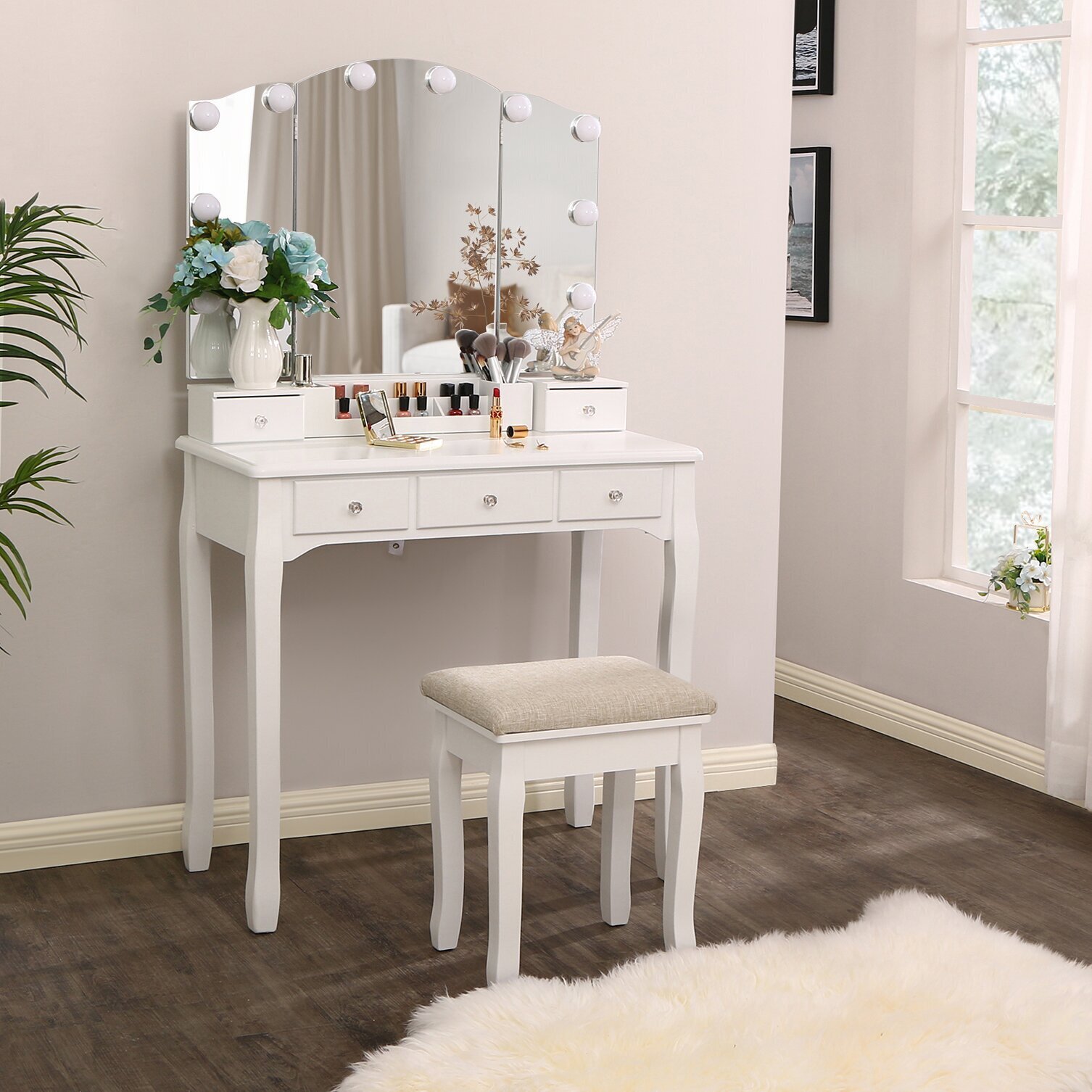 Petite Vanity Dressing Table