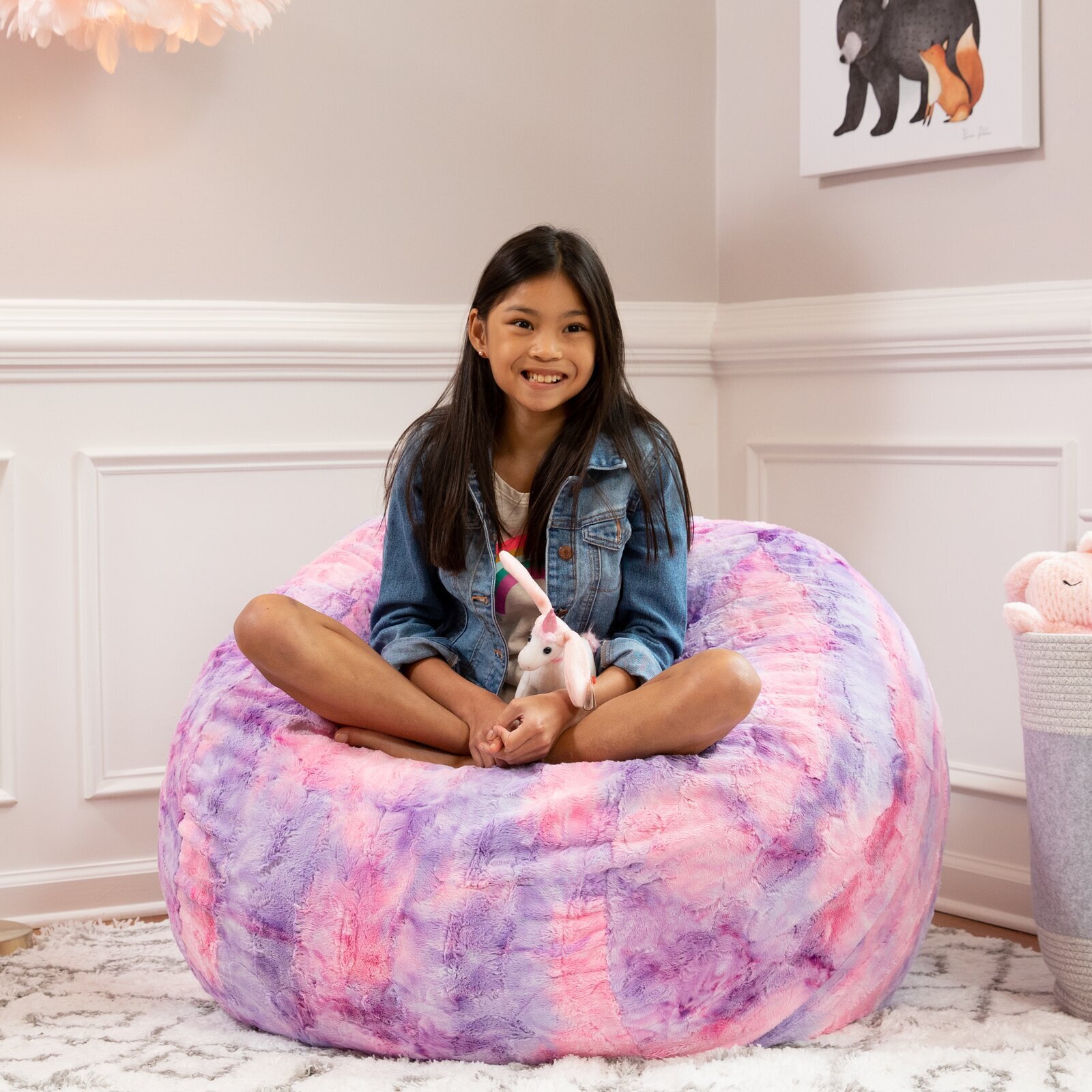 Fuzzy Bean Bags