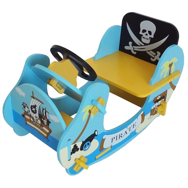 Wooden Rocking Boat