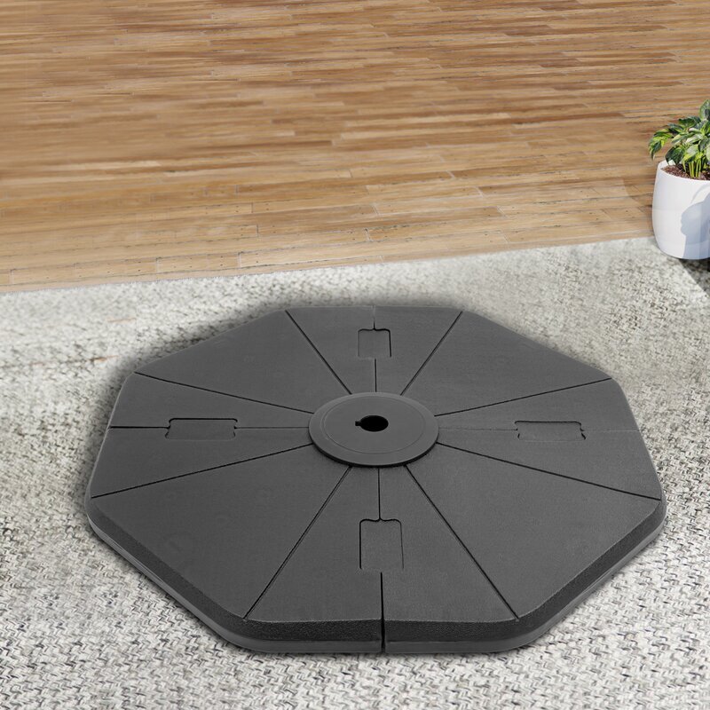 Plastic Free Octagonal Patio Umbrella Stand
