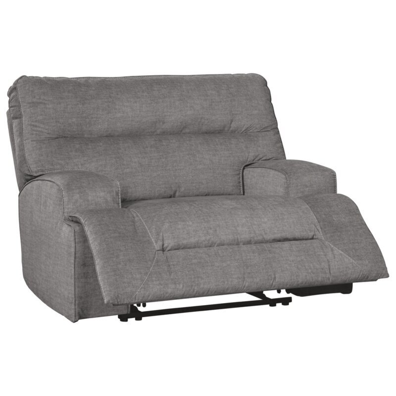 Polyester blend big man recliner