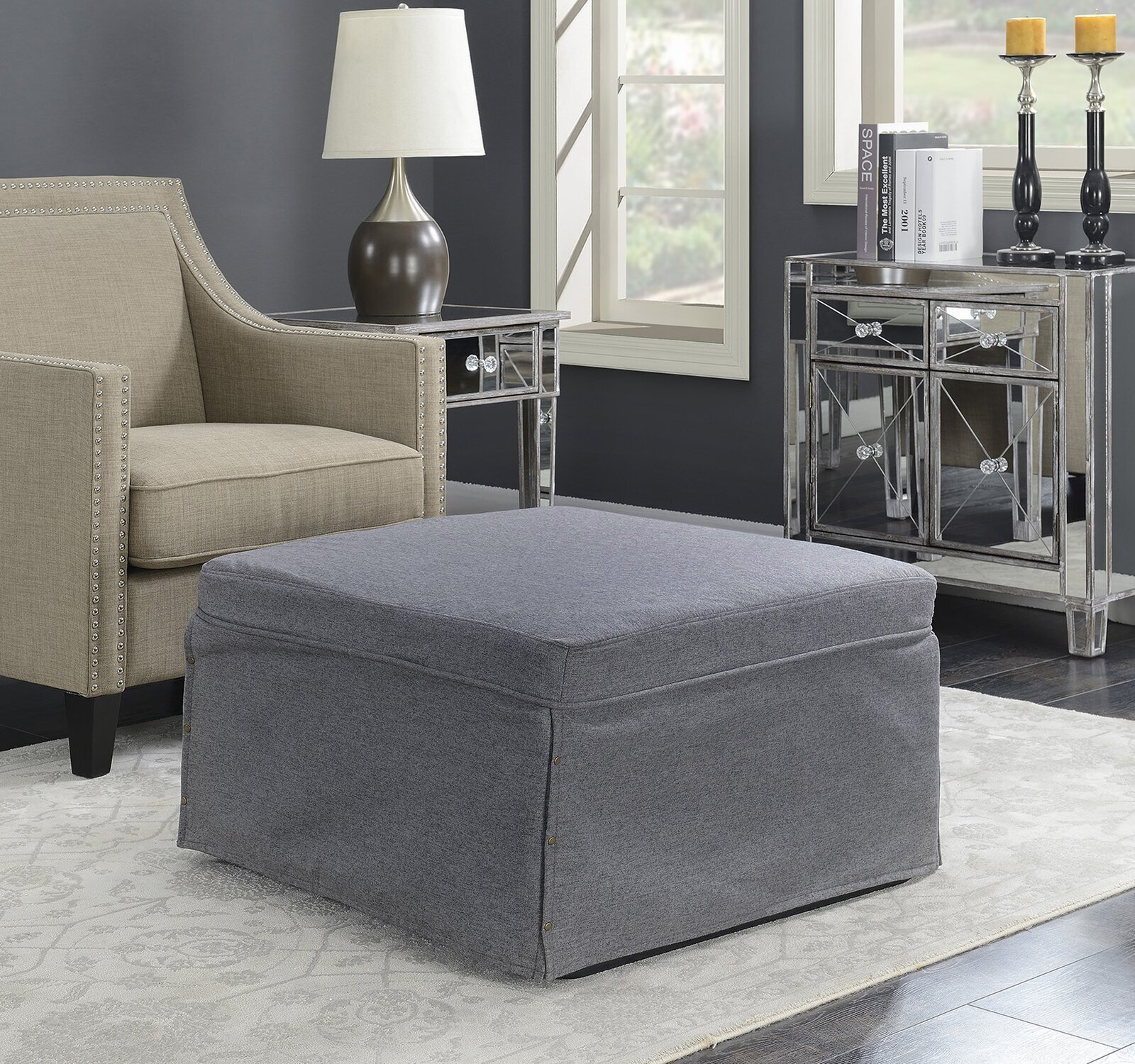 Practical Double Sleeper Ottoman