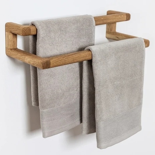 Practical Dual Level Towel Rail