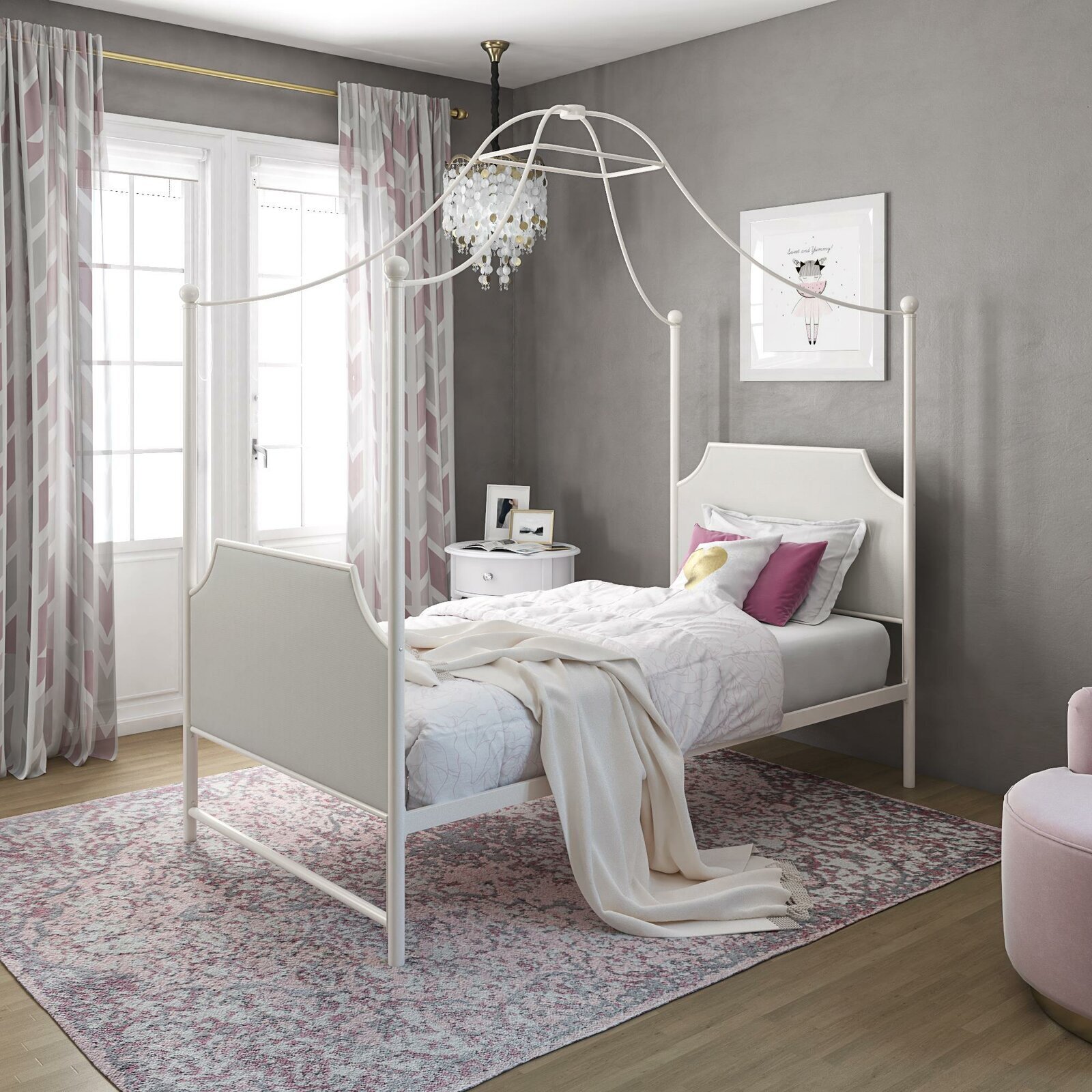 Princess Style Canopy Bed
