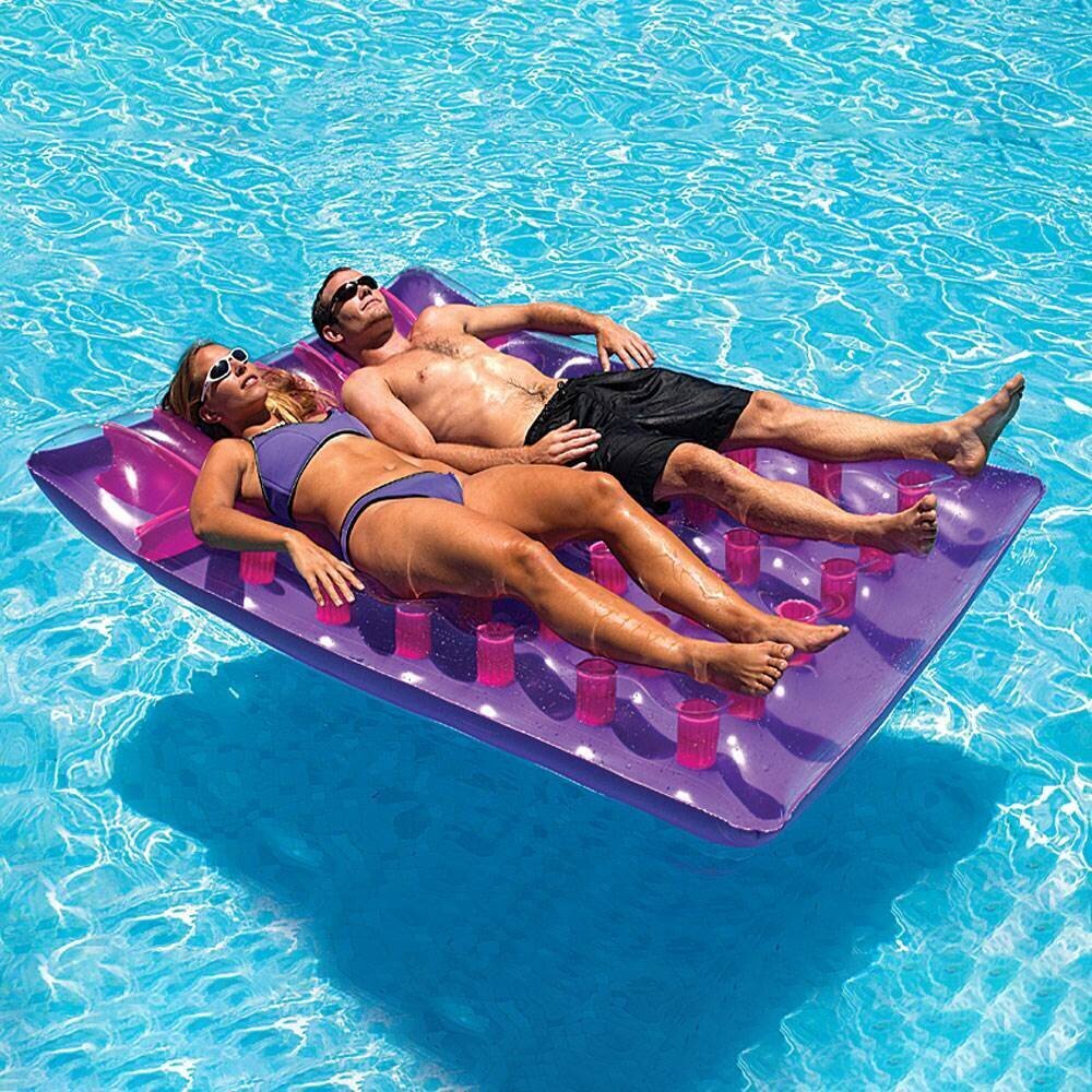 Double Pool Floats