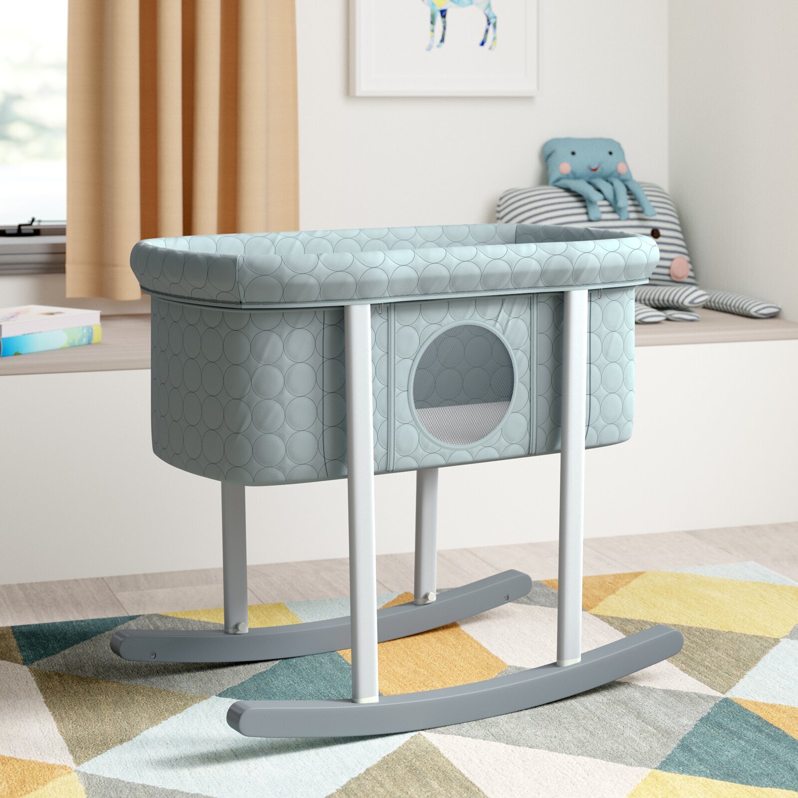 Quilted Rocker Bassinet