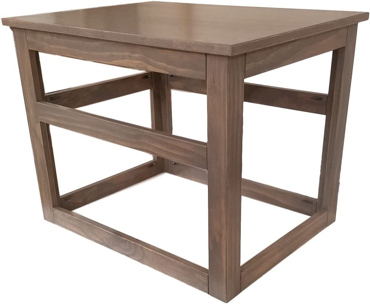 Wood Dog Crate Table