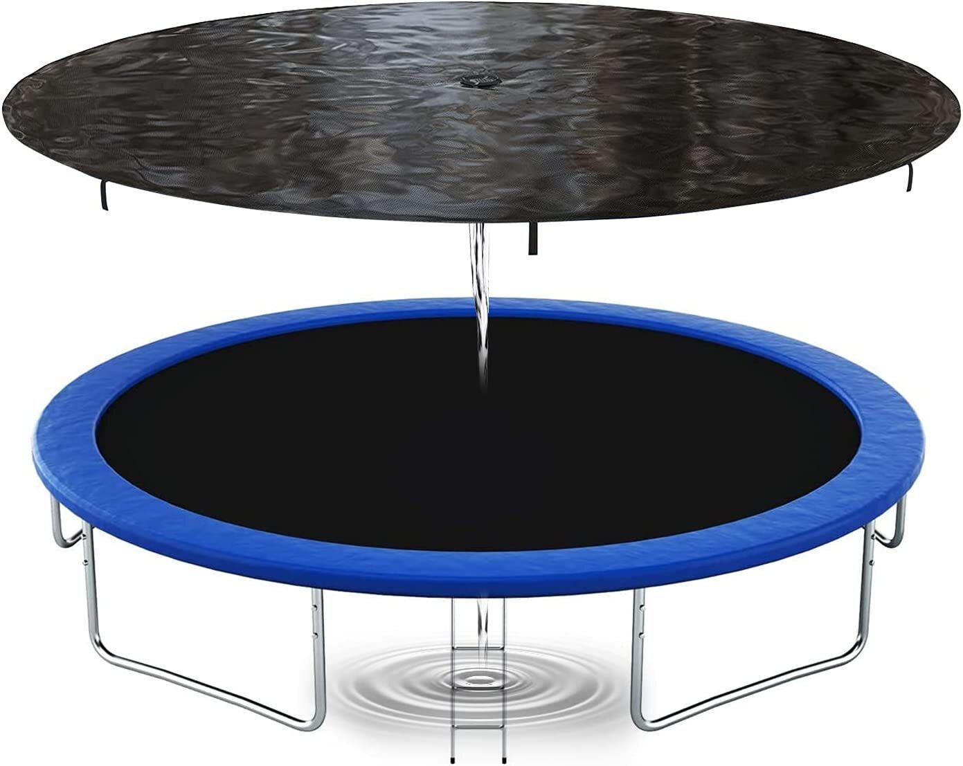 Rain and UV Proof Hard Trampoline Cover
