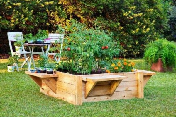Raised Garden Bed Design