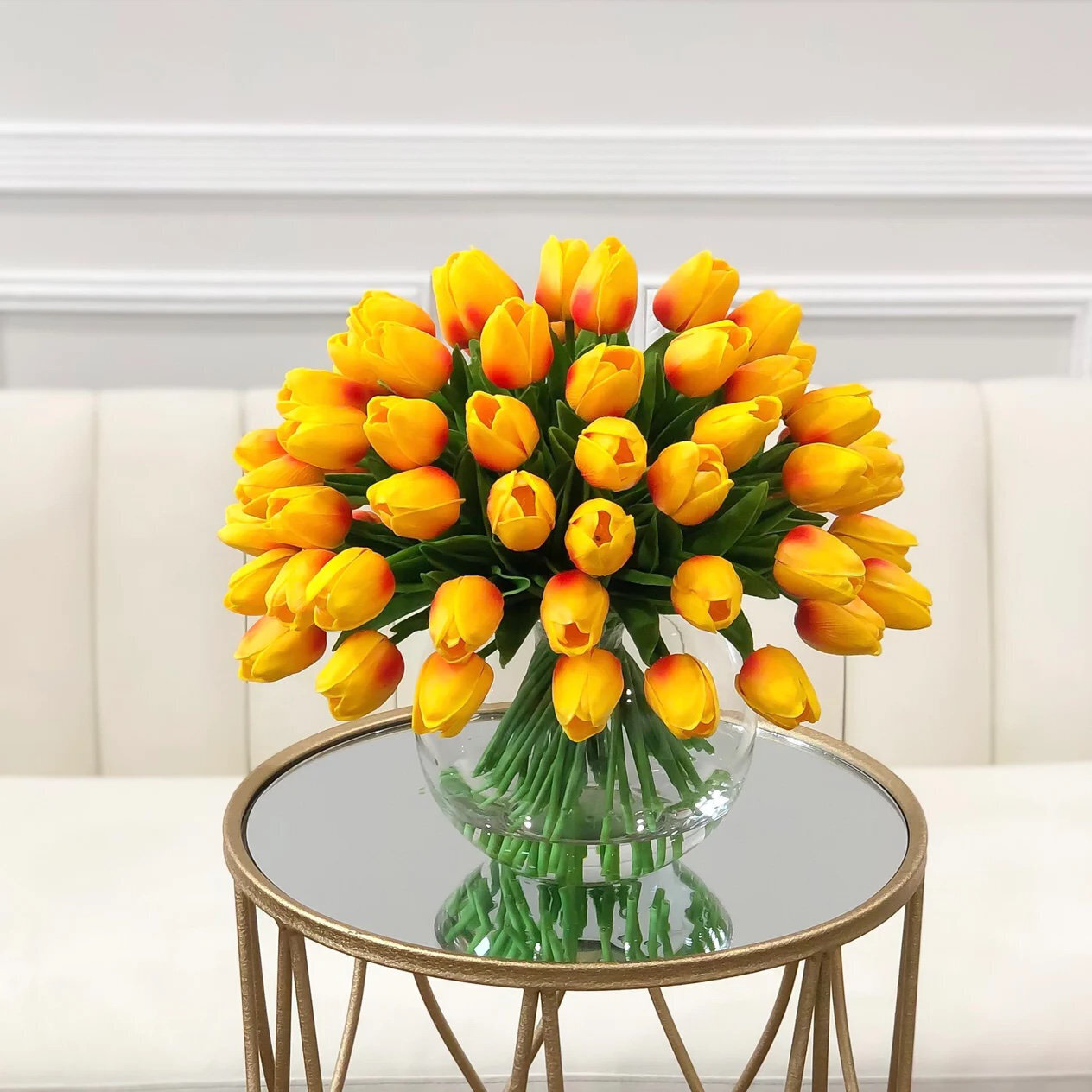 Real Touch Artificial Tulip Arrangement