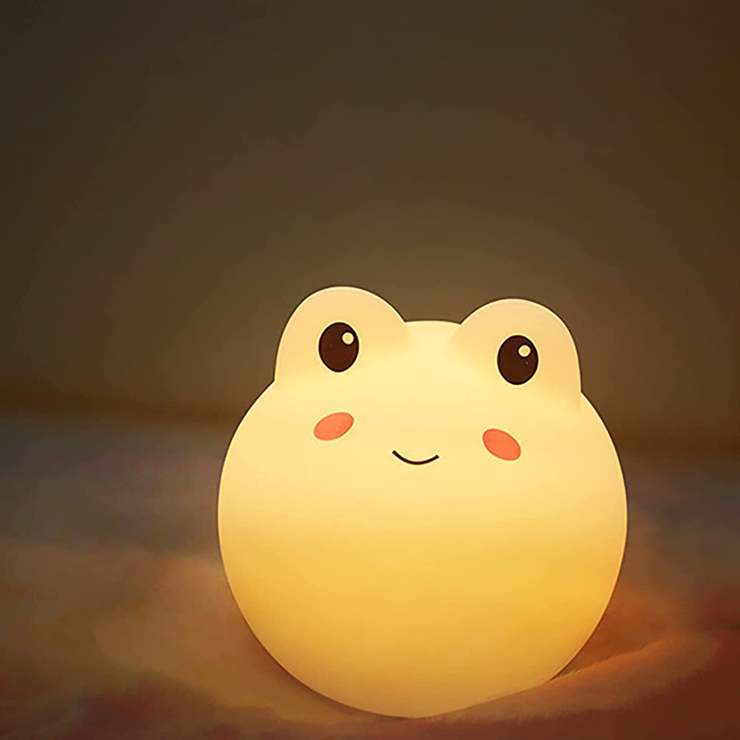 Rechargeable Silicone Frog Lamp