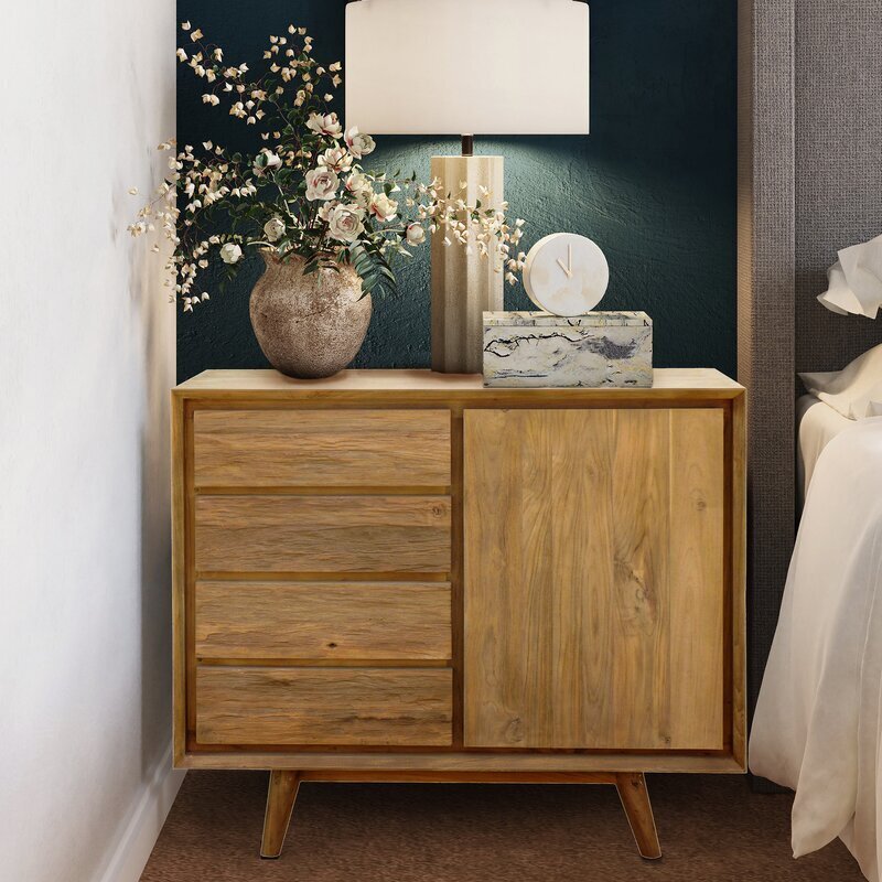 Recycled Teak Wood Cabinet
