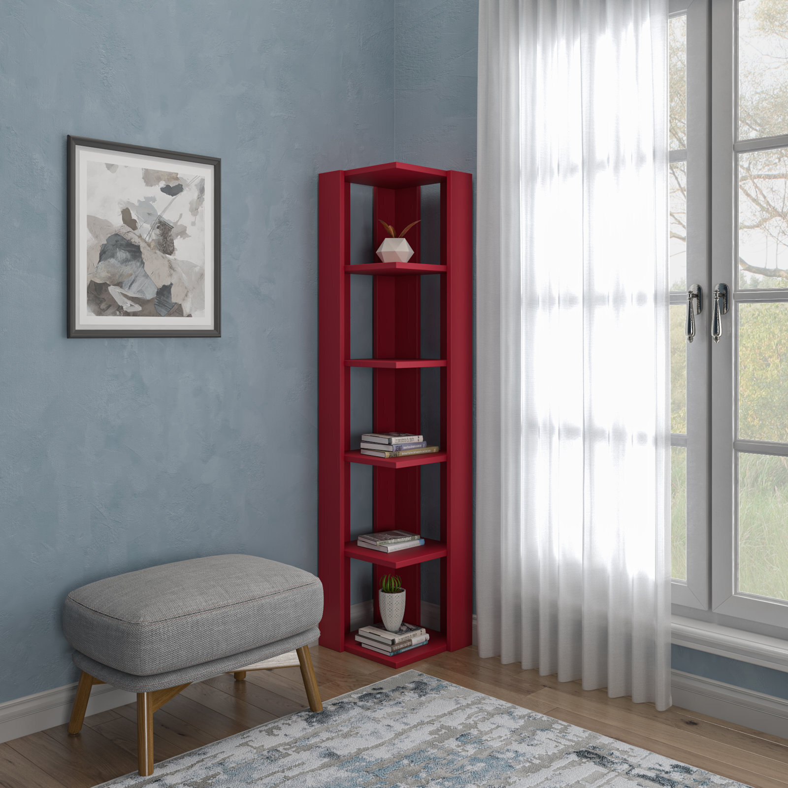 Corner Cabinet Bookcase