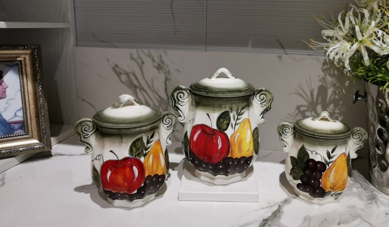 Regina 3 Piece Kitchen Canister Set