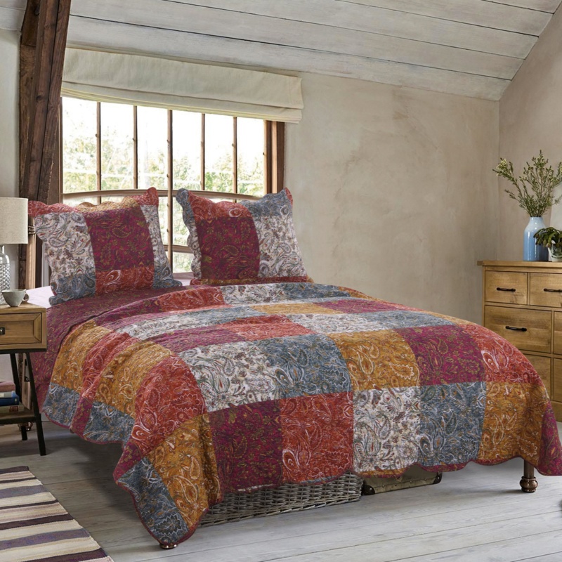 Reich Cotton Blend Quilt Set
