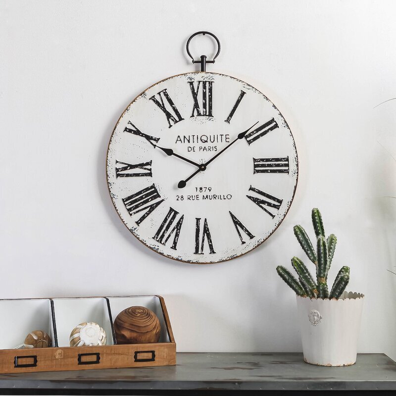 Retro Big Round Clock