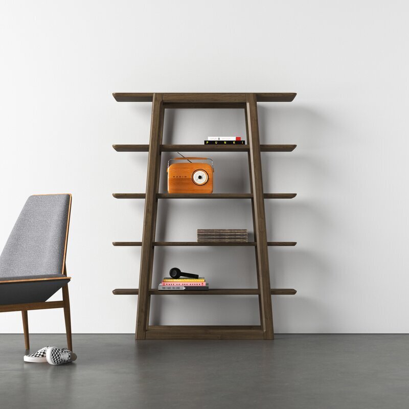 Retro Style Scandi Bookcase