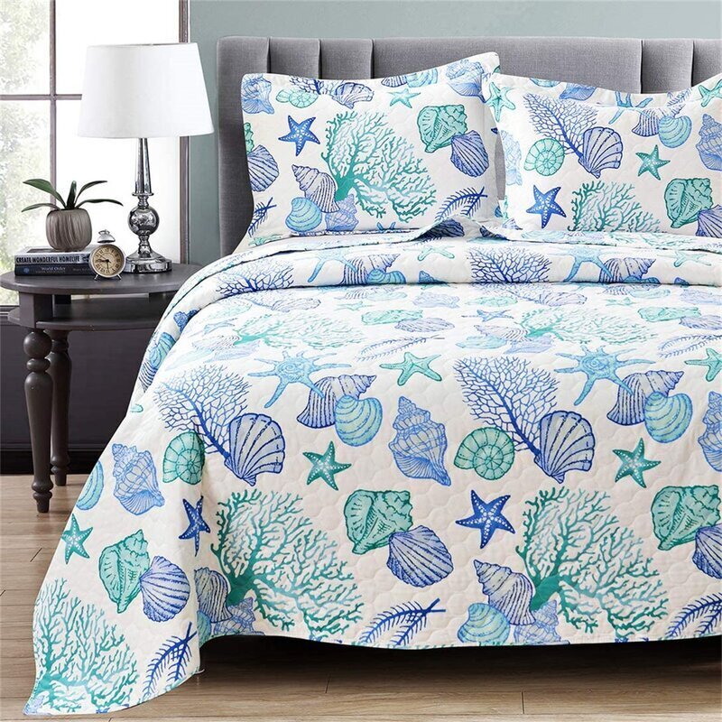 Reversible Seashell Comforter