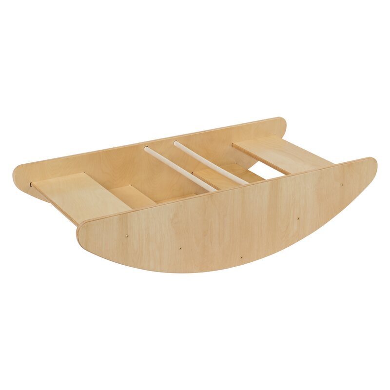 Reversible wooden rocking toy