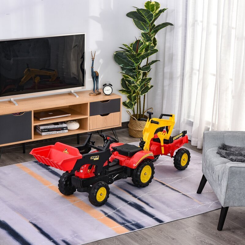 Ride On Excavator Construction Equipment Toy