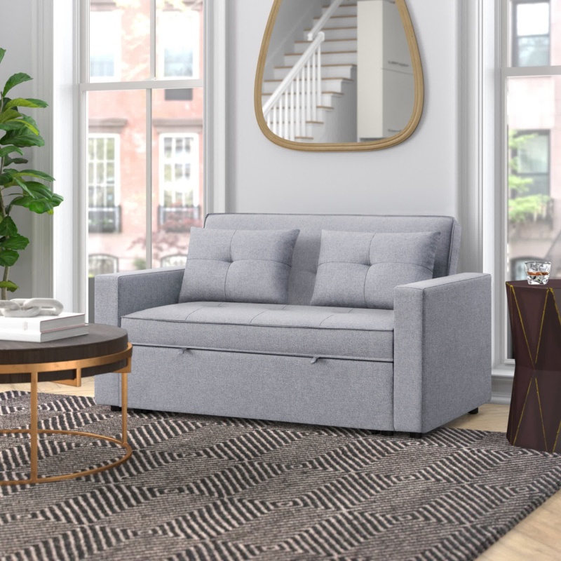 Risner 56'' Upholstered Sleeper Sofa