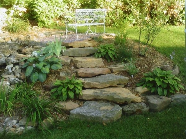Rock Garden Stone Slabs