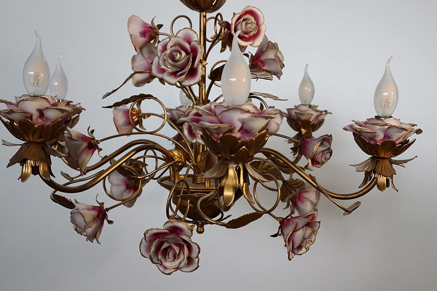 Rose Themed Chandelier