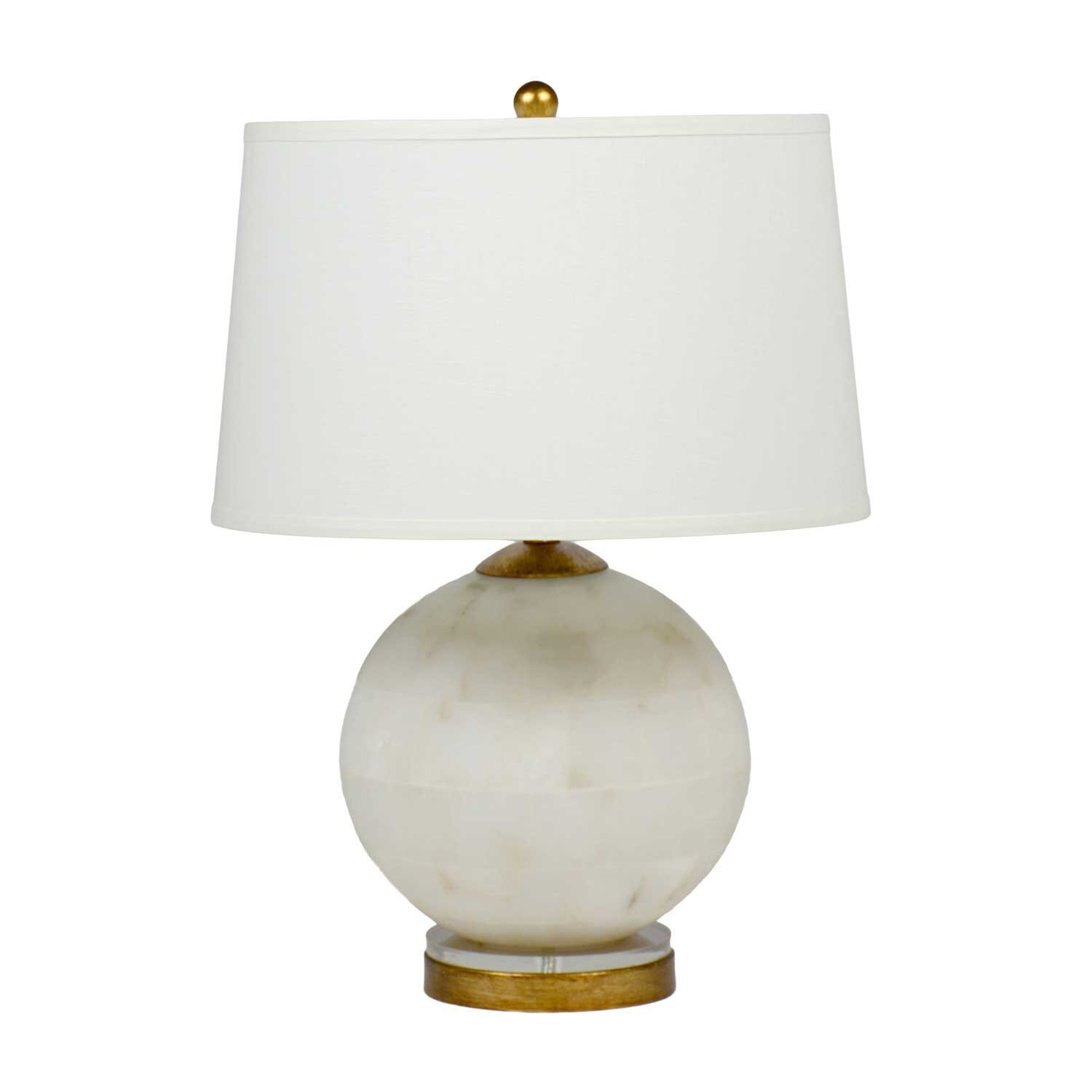 Alabaster Urn Lamp