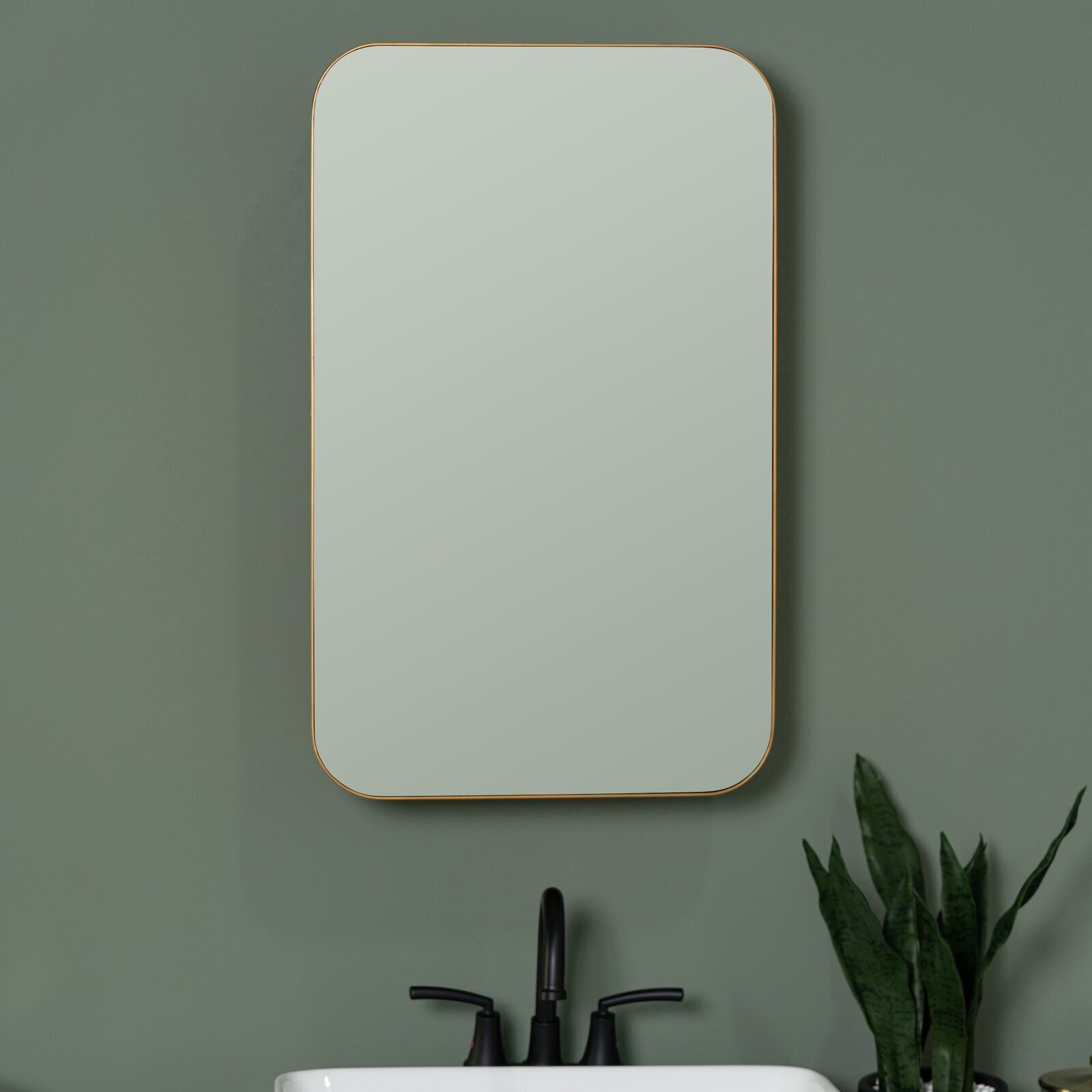 Rounded Vintage Medicine Cabinet With Mirror