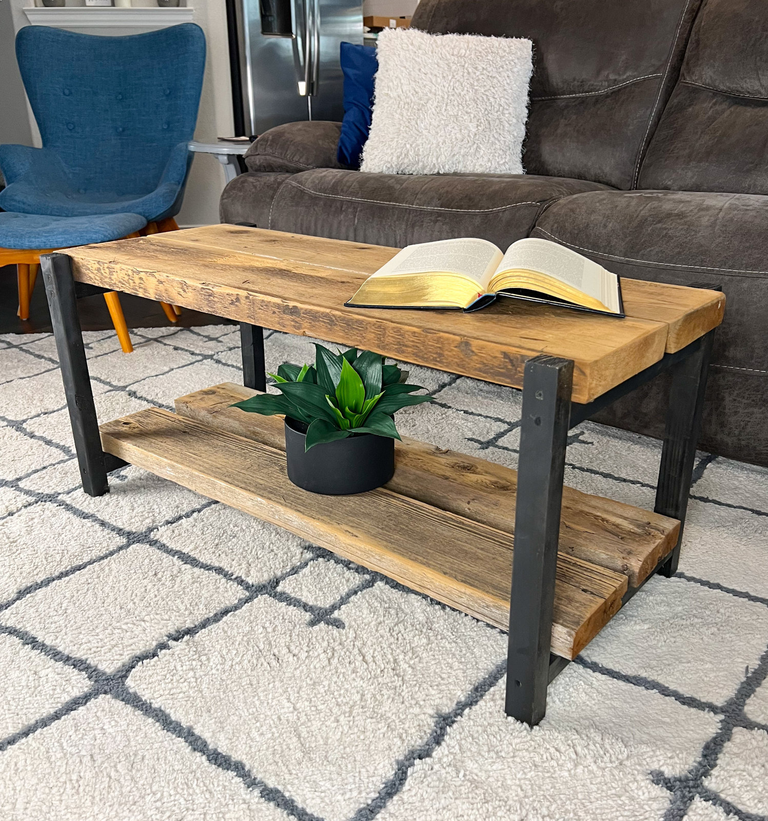 Rustic Cedar Coffee Table