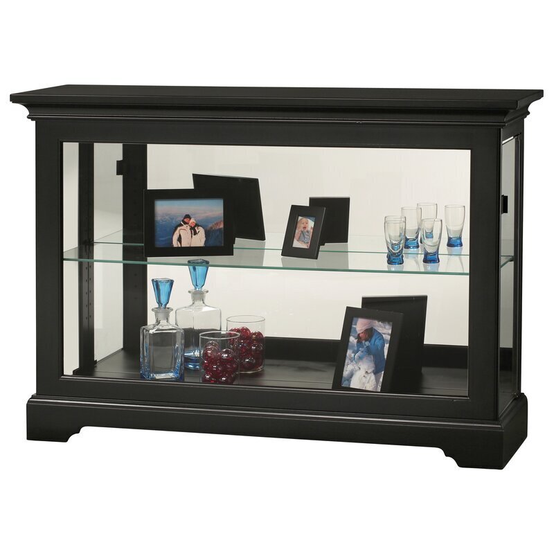 Rustic Distressed Console Curio Stand